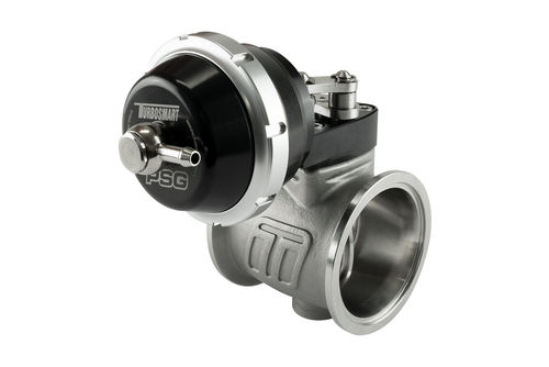Turbosmart - Pneumatic StraightGate50 (Vacuum-Based) 6 InHg External Wastegate (Black)  TS-0565-1212